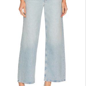 Mother High Waisted Spinner Skimp Button Fly Denim Jeans